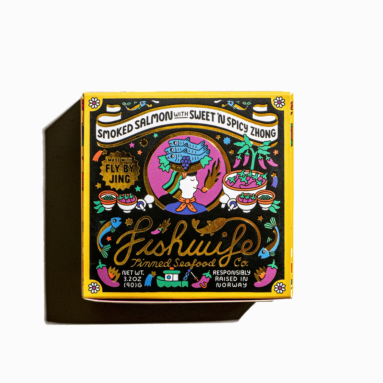 Smoked Salmon with Sweet & Spicy Zhong (3-Pack) - Image 7